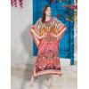 imageGypsie Blu Ladies Kaftan Kimono Maxi Style Dress Plus Size Caftan Long Swimsuit Cover up Beach Dress for WomenMulticolor Paisley