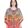 imageGypsie Blu Ladies Kaftan Kimono Maxi Style Dress Plus Size Caftan Long Swimsuit Cover up Beach Dress for WomenMulticolor Paisley