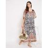 imageGypsie Blu Ladies Kaftan Kimono Maxi Style Dress Plus Size Caftan Long Swimsuit Cover up Beach Dress for WomenRed  Black Color Kaftan