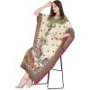 imageGypsie Blu Ladies Kaftan Kimono Maxi Style Dress Plus Size Caftan Long Swimsuit Cover up Beach Dress for WomenWhite