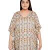 imageKaftan Dress For Women Plus Size Swim Cover Ups Rayon Turkish Caftan Maxi House Dresses Loungewear For LadiesLight Green