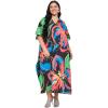 Black Tropical Floral