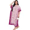 imageGypsie Blu Women Plus Size Kaftan Dress Evening Swimsuit Cover Up Beach Long Maxi Dresses VNeck Mumu for Summer CaftanPurple
