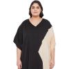imageCaftans for Women Plus Size Polyester Maxi Beach Dresses Bathing Suit Cover Up Long Kaftan Swimsuit Coverup House DressBlack