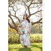 imageCaftans for Women Plus Size Polyester Maxi Beach Dresses Bathing Suit Cover Up Long Kaftan Swimsuit Coverup House DressMulti Color Floral Print