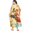 imageGypsie Blu Women Plus Size Kaftan Dress Evening Swimsuit Cover Up Beach Long Maxi Dresses VNeck Mumu for Summer CaftanLight Cream