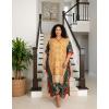 image:imageGypsie Blu Polyester Womens Plus Size Printed Caftan Maxi Dress Bathing Suit CoverUp Loose Fit Summer Casual Outings WearMustard Yellow  Dark Green