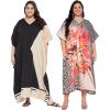 image:imageGypsie Blu Women Plus Size Caftan Dress Loose Beach Cover Up Maxi Moo Moos Dresses for Holidays