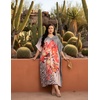 image:imageGypsie Blu Caftans for Women Plus Size Polyester Maxi Beach Dresses Bathing Suit Long Kaftan Swimsuit Coverup House DressBlack  White Animal