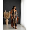 image:imageGypsie Blu Caftans for Women Plus Size Polyester Maxi Beach Dresses Bathing Suit Long Kaftan Swimsuit Coverup House DressBrown