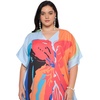 image:imageGypsie Blu Caftans for Women Plus Size Polyester Maxi Beach Dresses Bathing Suit Long Kaftan Swimsuit Coverup House DressDusty Rose