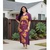 image:imageGypsie Blu Caftans for Women Plus Size Polyester Maxi Beach Dresses Bathing Suit Long Kaftan Swimsuit Coverup House DressMaroon