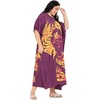 image:imageGypsie Blu Caftans for Women Plus Size Polyester Maxi Beach Dresses Bathing Suit Long Kaftan Swimsuit Coverup House DressMaroon