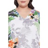 image:imageGypsie Blu Caftans for Women Plus Size Polyester Maxi Beach Dresses Bathing Suit Long Kaftan Swimsuit Coverup House DressMulti Color Floral Print