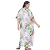 image:imageGypsie Blu Caftans for Women Plus Size Polyester Maxi Beach Dresses Bathing Suit Long Kaftan Swimsuit Coverup House DressMulti Color Floral Print