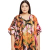 image:imageGypsie Blu Caftans for Women Plus Size Polyester Maxi Beach Dresses Bathing Suit Long Kaftan Swimsuit Coverup House DressMulticolor Geometric