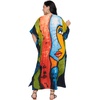 image:imageGypsie Blu Caftans for Women Plus Size Polyester Maxi Beach Dresses Bathing Suit Long Kaftan Swimsuit Coverup House DressNavy Blue