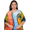 image:imageGypsie Blu Caftans for Women Plus Size Polyester Maxi Beach Dresses Bathing Suit Long Kaftan Swimsuit Coverup House DressNavy Blue