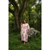 image:imageGypsie Blu Caftans for Women Plus Size Polyester Maxi Beach Dresses Bathing Suit Long Kaftan Swimsuit Coverup House DressOrange  White