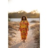 image:imageGypsie Blu Caftans for Women Plus Size Polyester Maxi Beach Dresses Bathing Suit Long Kaftan Swimsuit Coverup House DressOrangeyellow