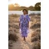 image:imageGypsie Blu Caftans for Women Plus Size Polyester Maxi Beach Dresses Bathing Suit Long Kaftan Swimsuit Coverup House DressPurple