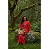 image:imageGypsie Blu Caftans for Women Plus Size Polyester Maxi Beach Dresses Bathing Suit Long Kaftan Swimsuit Coverup House DressRed Lady Tribal