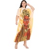 image:imageGypsie Blu Caftans for Women Plus Size Polyester Maxi Beach Dresses Bathing Suit Long Kaftan Swimsuit Coverup House DressYellow