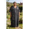 image:imageGypsie Blu Women Plus Size Kaftan Dress Beach Cover Up Maxi Dresses for Women VNeck Kimono Sleeve 1X3XDark Navy Blue