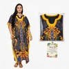 image:imageGypsie Blu Women Plus Size Kaftan Dress Beach Cover Up Maxi Dresses for Women VNeck Kimono Sleeve 1X3XDeep Navy Blue