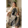 image:imageGypsie Blu Women Plus Size Kaftan Dress Beach Cover Up Maxi Dresses for Women VNeck Kimono Sleeve 1X3XLight Beige