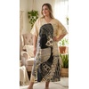 image:imageGypsie Blu Women Plus Size Kaftan Dress Beach Cover Up Maxi Dresses for Women VNeck Kimono Sleeve 1X3XLight Beige