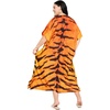 image:imageGypsie Blu Women Plus Size Kaftan Dress Beach Cover Up Maxi Dresses for Women VNeck Kimono Sleeve 1X3XMulti