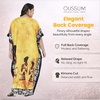 image:imageGypsie Blu Women Plus Size Kaftan Dress Beach Cover Up Maxi Dresses for Women VNeck Kimono Sleeve 1X3XMustard Yellow Tribal