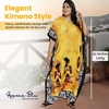 image:imageGypsie Blu Women Plus Size Kaftan Dress Beach Cover Up Maxi Dresses for Women VNeck Kimono Sleeve 1X3XMustard Yellow Tribal