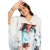 image:imageGypsie Blu Women Plus Size Kaftan Dress Beach Cover Up Maxi Dresses for Women VNeck Kimono Sleeve 1X3XOffwhite