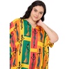 image:imageGypsie Blu Women Plus Size Kaftan Dress Beach Cover Up Maxi Dresses for Women VNeck Kimono Sleeve 1X3XSunflower Yellow
