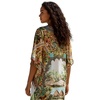image:imageGypsie Blu Caftan Dress for Women Satin Silk Printed Plus Size  Moo Moo Dress Kimono Sleeve Maxi Gown PartiesOlive Green  Brown